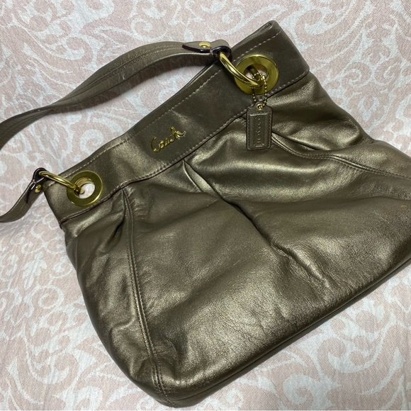 Coach Ashley Pewter Shoulder/Crossbody Bag - Picture 6 of 12